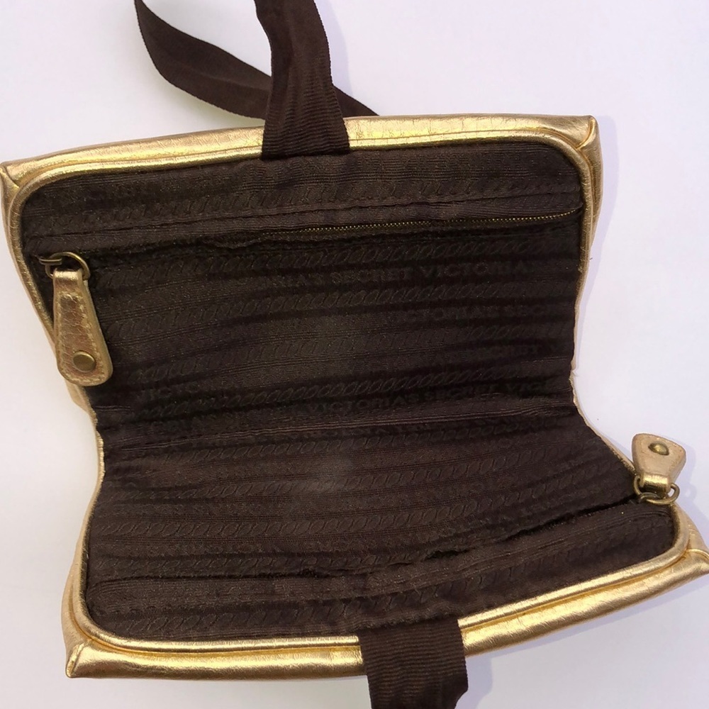 Victoria’s Secret gold wallet clutch - Picture 6 of 7